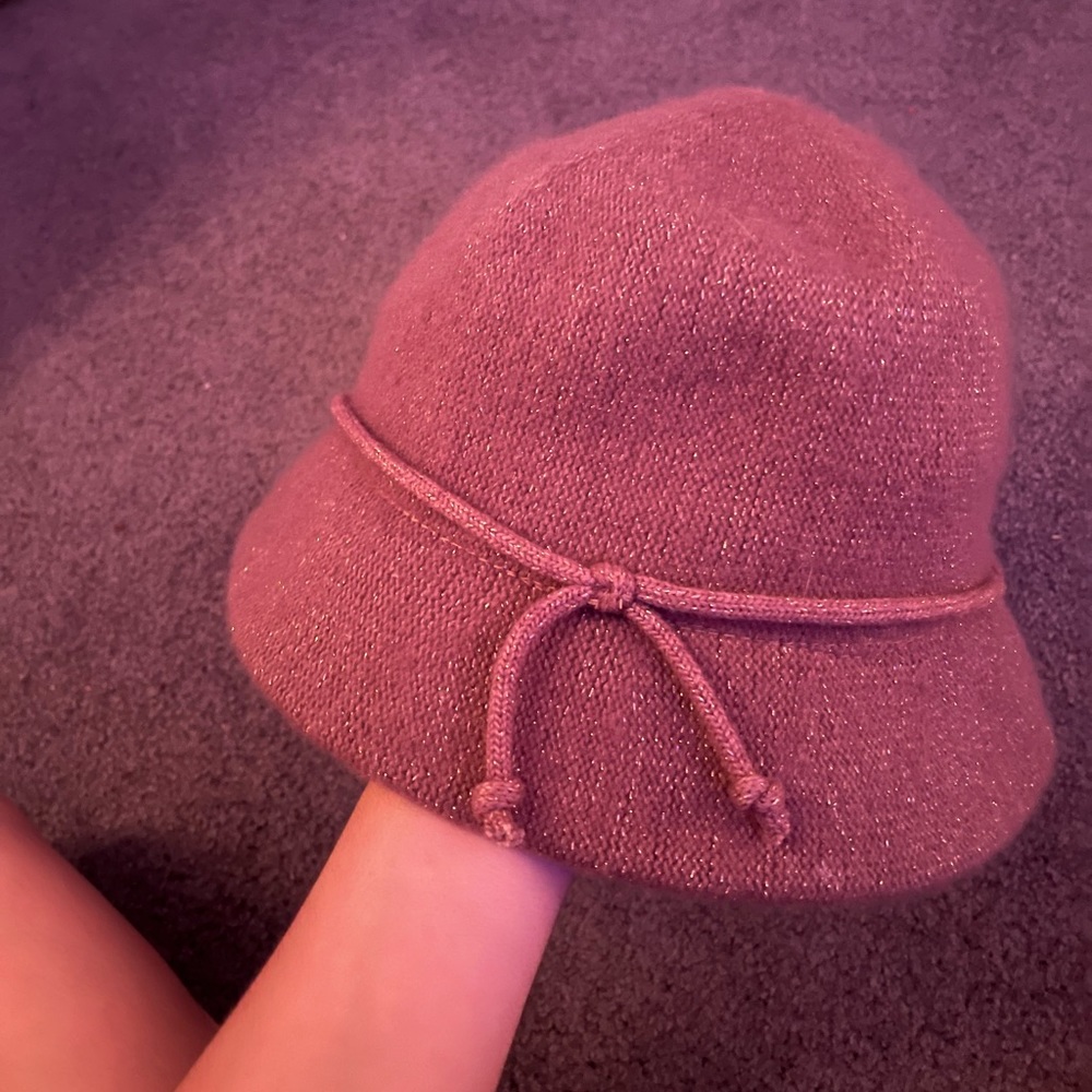 sparkly brown hat